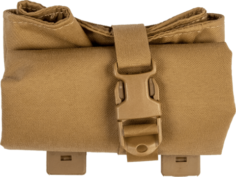 Grey Ghost Gear Roll-Up Dump Pouch - Laminate Coyote Brown